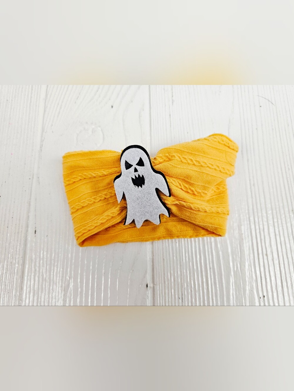 Baby Girls Ghost Orange Headband
